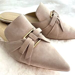 NEW IN BOX Etienne Aigner Alana Suede Slide Shoes (Size 8)